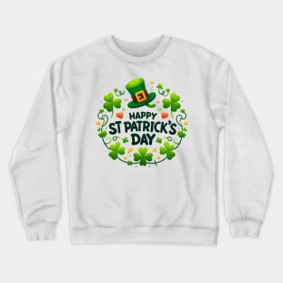 Happy st Patrick's Day Crewneck Sweatshirt